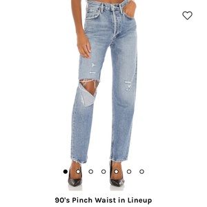 AGOLDE X Revolve 90's Pinch Waist Jeans NWOT